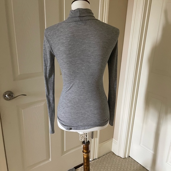 Light Grey Turtle Neck Sweater - Picture 2 of 2